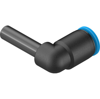 Nástrčná L spojka na rúrku, plast